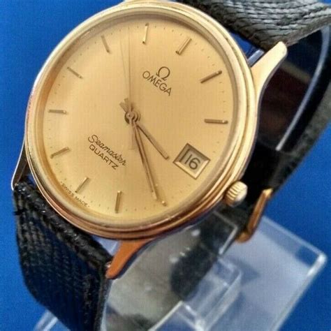 Vintage OMEGA SEAMASTER QUARTZ Cal 1432 Date Mens 